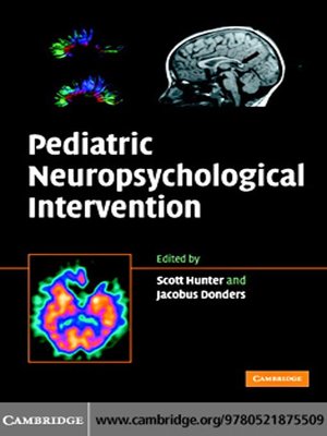 cover image of Pediatric Neuropsychological Intervention